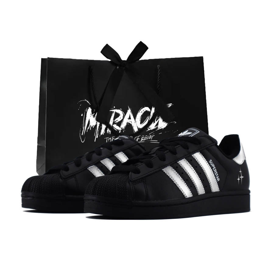 Adidas Originals Superstar 2 Leather Low top Skateboard Shoes Unisex Black