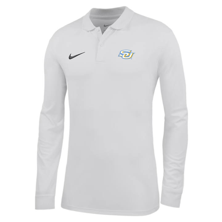 Nike Nike Dri Fit College Polo Shirts Men's White Moderate