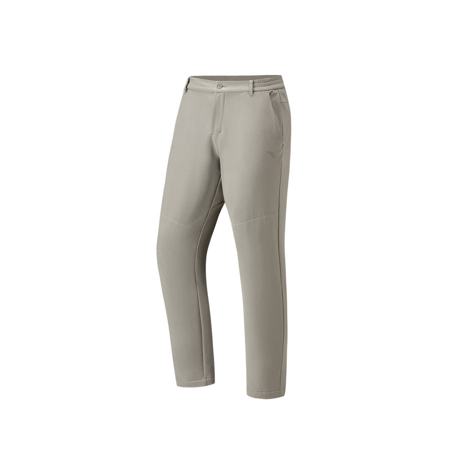 ANTA Variety Training Collection Casual Pants Men's Coffee Sepal Gray 3 Moderate Tapered Pants