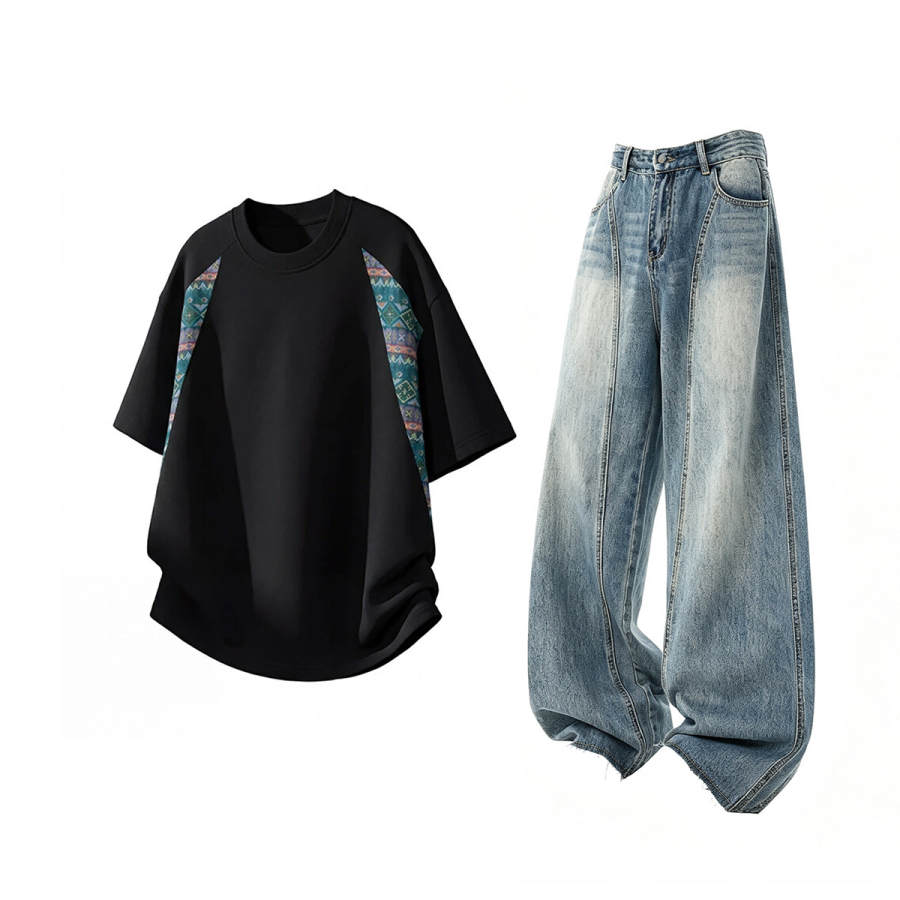 GWAF Casual Sportswear Unisex Crew Neck Moderate