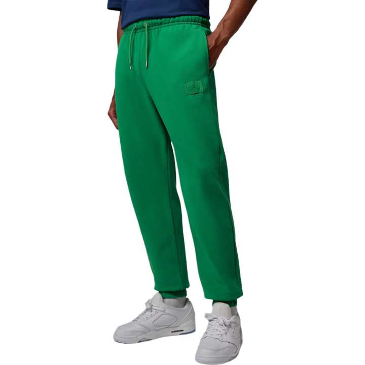Jordan Jordan Flight Fleece Pants Men's Lucky Green Moderate Cuffed Pants