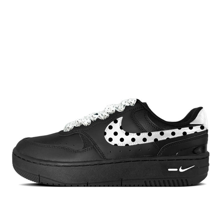 Nike Nike Gamma Force Skateboard Shoes Unisex Low Top Black White