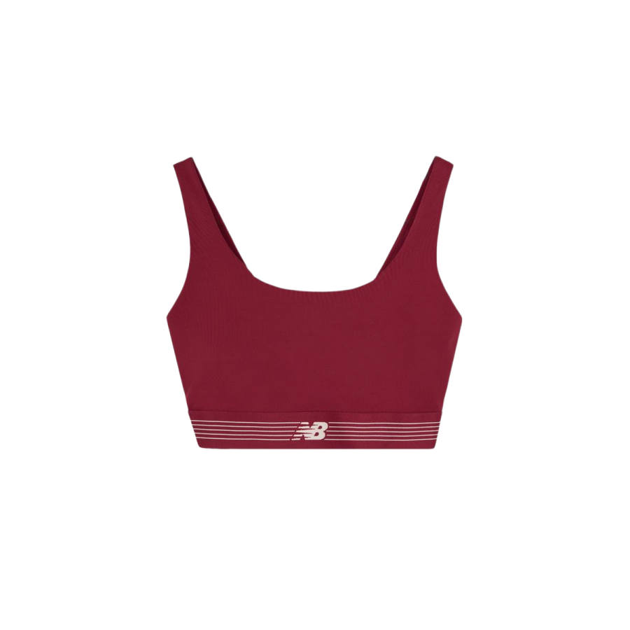 New Balance New Balance Women's Sports Underwear Women's Dark Red Crew Neck