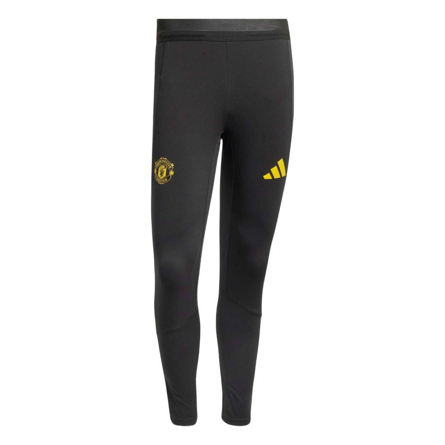 Adidas Adidas Soccer Bottoms Men's Black/High Resolution Blue/Tribal Yellow