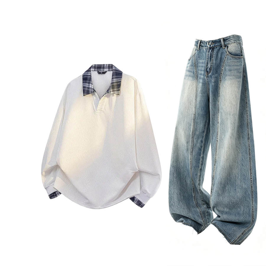 GWAF Casual Sportswear Unisex Lapel Moderate