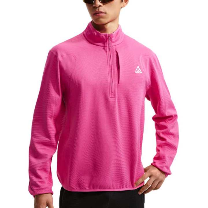 Nike Nike ACG Fleece Tops Men's Light Crimson Moderate