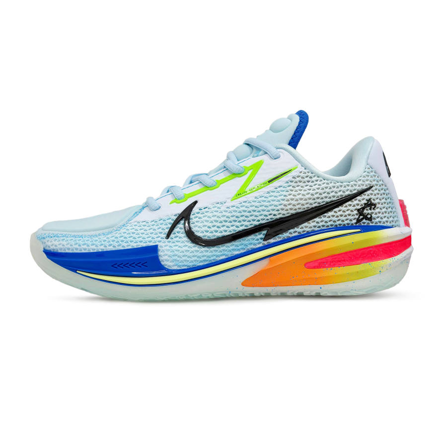 Nike Nike Air Zoom G.T. Cut 1 Ghost Slip Resistant Abrasion Resistant Low top Basketball Shoes Unisex