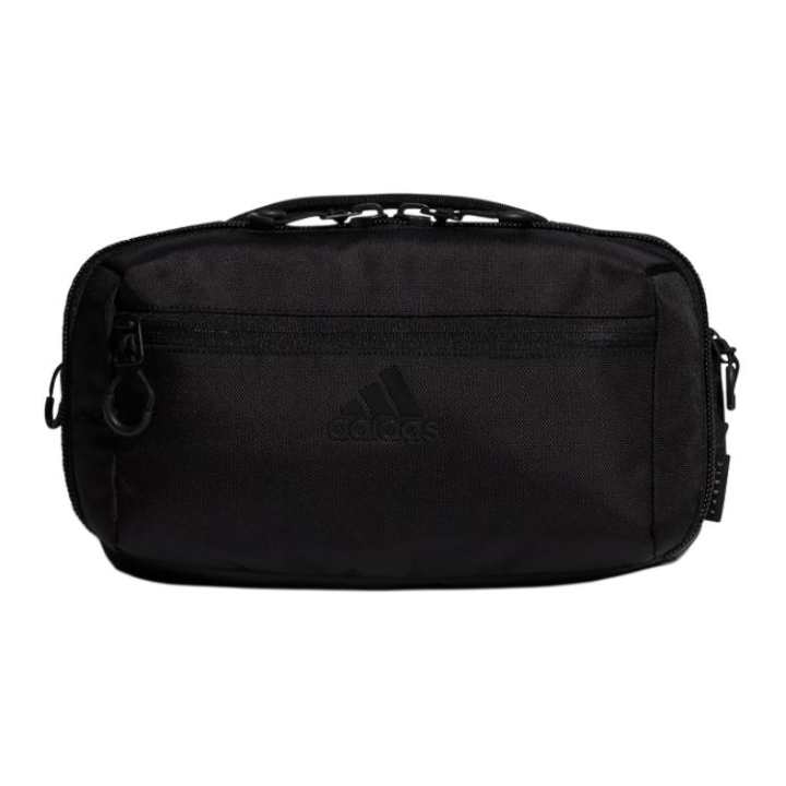 Adidas Adidas Nylon Fabric Fanny Pack Regular Unisex Pure Black