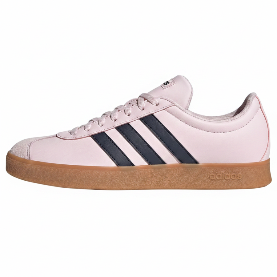 Adidas Adidas VL Court Base German Army Trainers Women's Low Top Pink