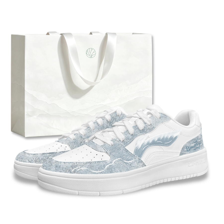 Li-Ning Li Ning Sycee Skateboard Shoes Men's Low Top Glacier Blue