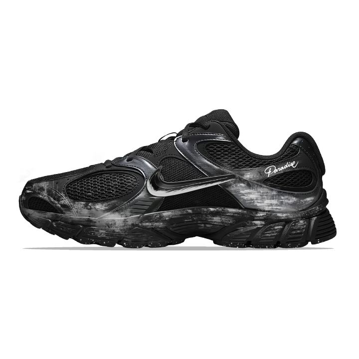 Nike Nike V2K Run Running Shoes Unisex Low Top Black/White