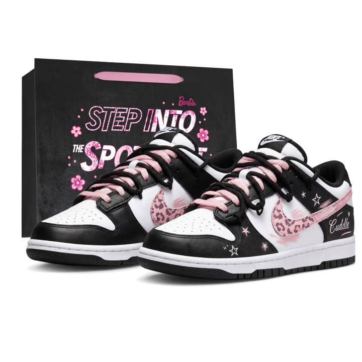 Nike Nike Dunk Skateboard Shoes Unisex Low Top Pink