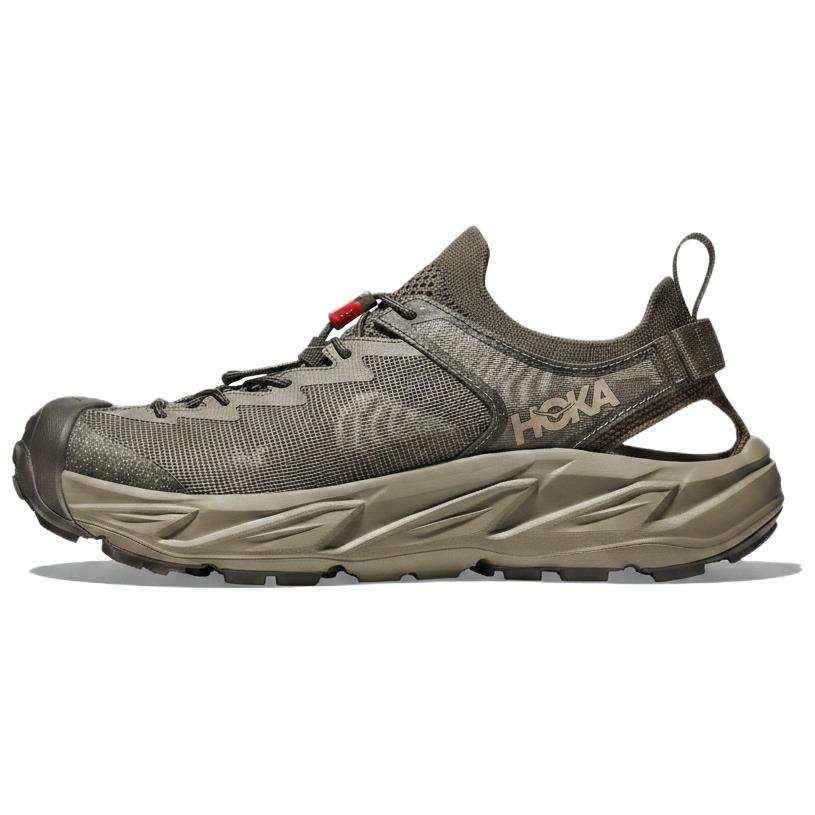 HOKA ONE ONE HOPARA 2 Hopara Cushioning Beach Sandals Men's Brown