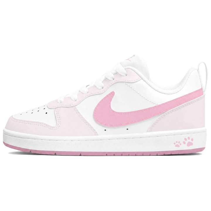 Nike Nike Court Borough Skateboard Shoes Women's Low Top Pink