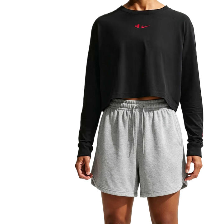 Nike Nike T Shirts Women's Black Crew Neck Moderate
