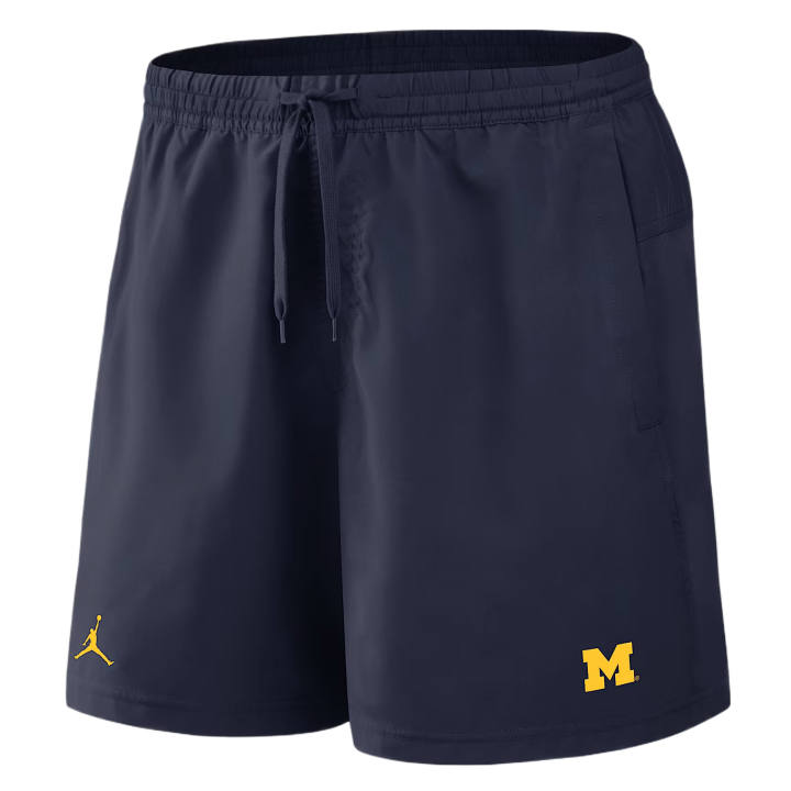 Jordan Jordan College Dri FIT Casual Shorts Men's Marine Blue Moderate
