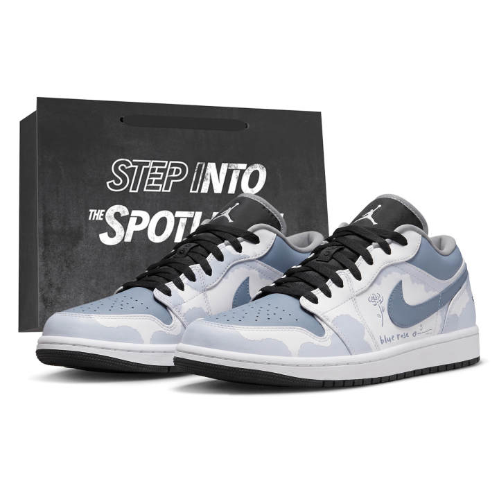 Nike Nike Air Jordan 1 LOW SE Vintage Basketball Shoes Unisex Low Top White
