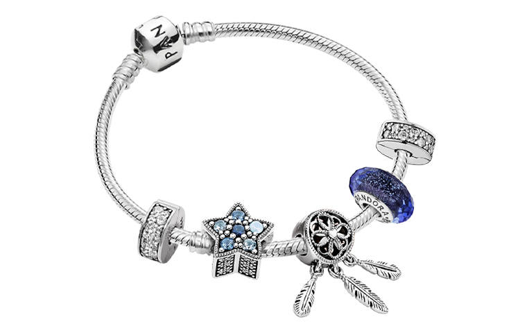 Pandora 925 Sterling Silver Bracelets Women's Silver
